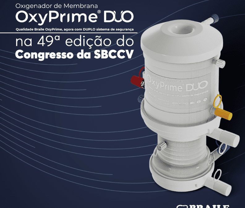 Braile Biomédica traz inovação com lançamento do OxyPrime® Duo, tecnologia de ponta para intervenções que demandam circulação extracorpórea 